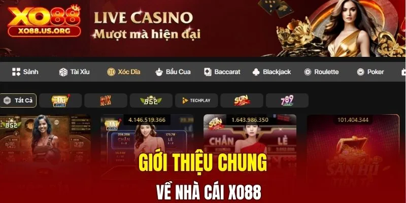 Giới thiệu chung về nhà cái XO88