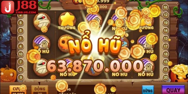 Nổ hũ là trò chơi quay slot với mục tiêu trúng hũ thưởng lớn