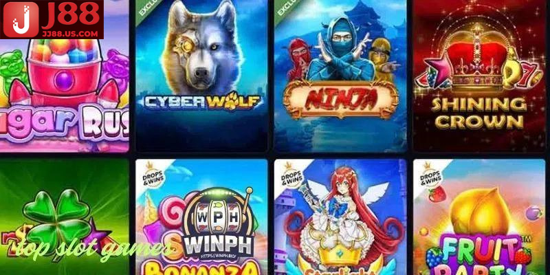 Các biểu tượng wild và scatter giúp kích hoạt vòng quay miễn phí