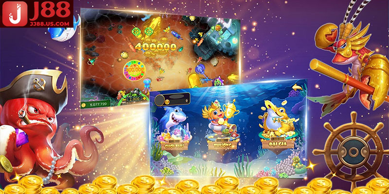 Bắn cá tam tiên có phần thưởng cao và nhiều chế độ chơi