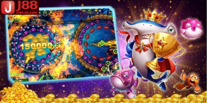 Bắn cá mỹ nhân ngư nổi bật đồ họa đẹp, dễ thao tác